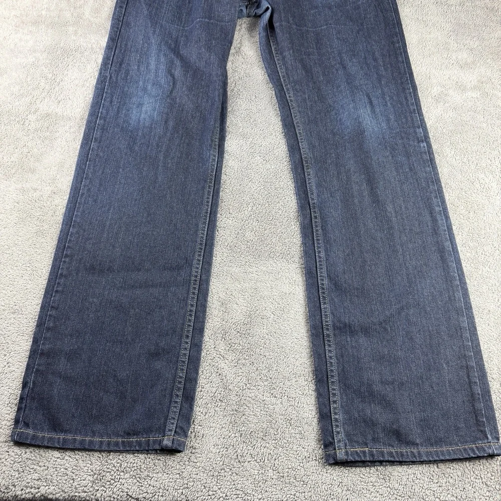 Levis 559 Relaxed Straight Fit Jeans Mens 40x35 Blue Dark‎ Wash Mid Rise